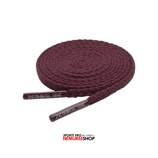 MIZUNO Accessories ZEROGLIDE SHOE LACES (BURGUNDY) - Nemuree Shop - Online Sports Store