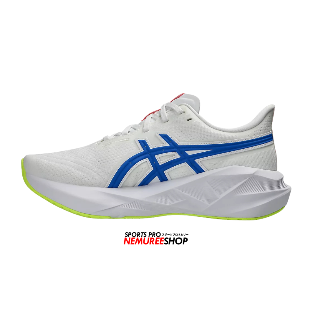 ASICS Running Shoes NOVABLAST 5 ATC (WHITE/TUNA BLUE) - Nemuree Shop - Online Sports Store