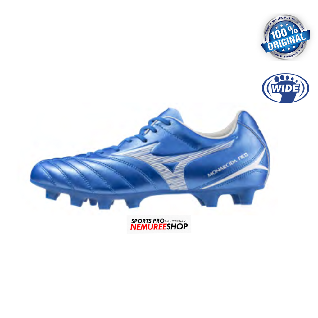 MIZUNO Football Shoes MONARCIDA NEO 3 SELECT (LASER BLUE/WHITE) - Nemuree Shop - Online Sports Store
