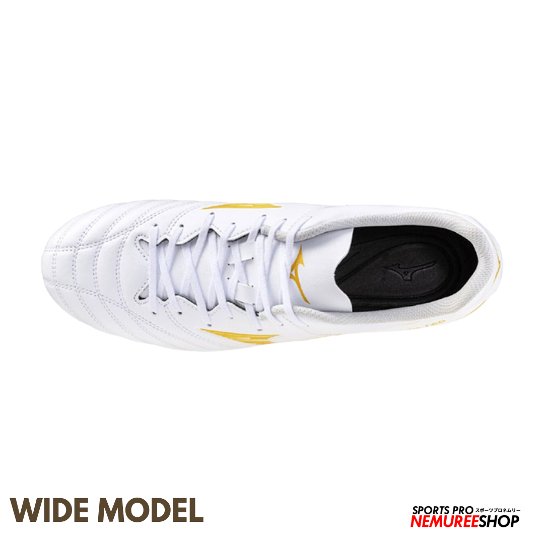 MIZUNO Football Shoes MONARCIDA NEO 3 SELECT WIDE (WHITE / GOLD)