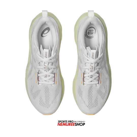 ASICS Running Shoes NOVABLAST 5 (WHITE/FAWN) - Nemuree Shop - Online Sports Store