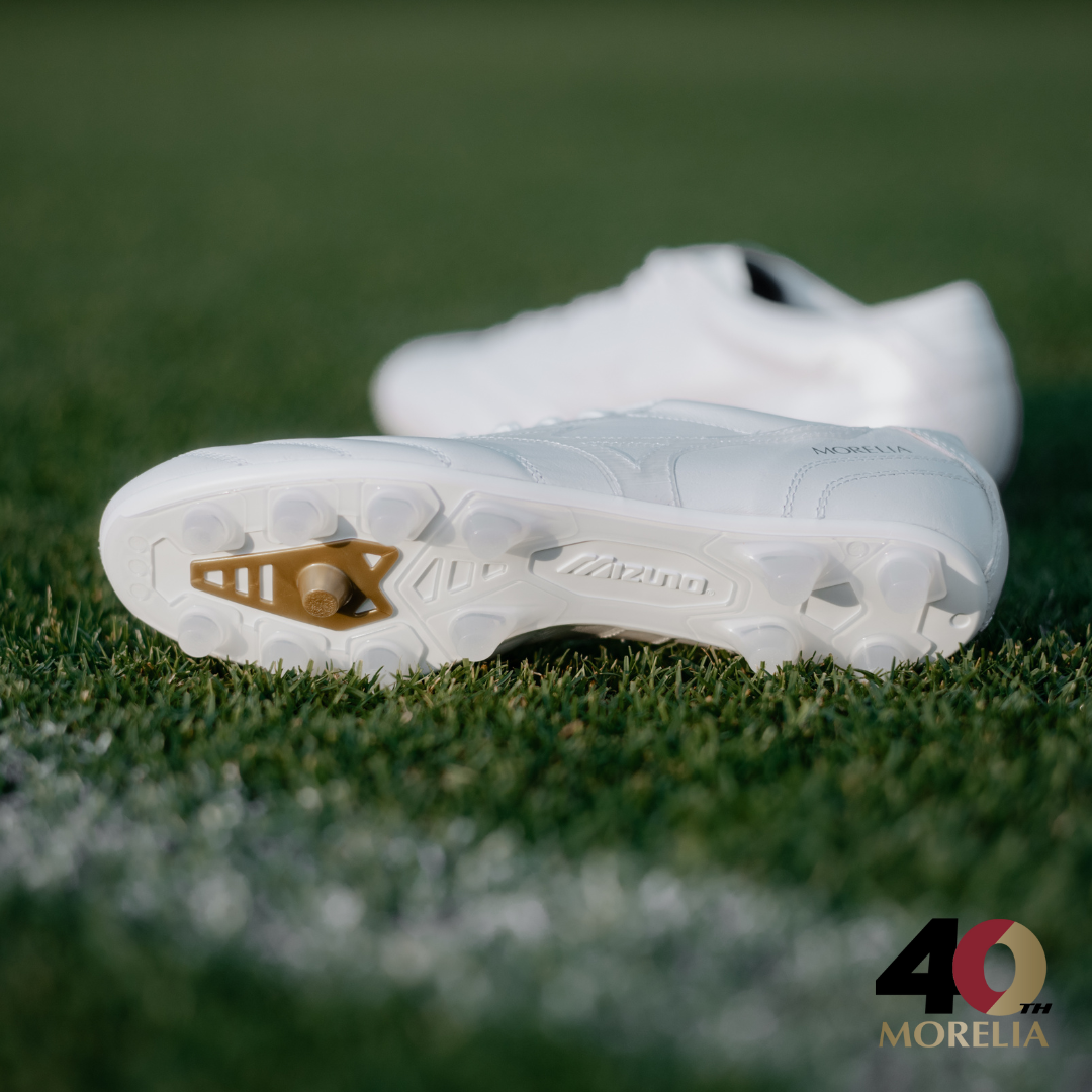 MIZUNO Soccer Shoes MORELIA UL JAPAN 40TH (WHITE/WHITE) - Nemuree Shop - Online Sports Store