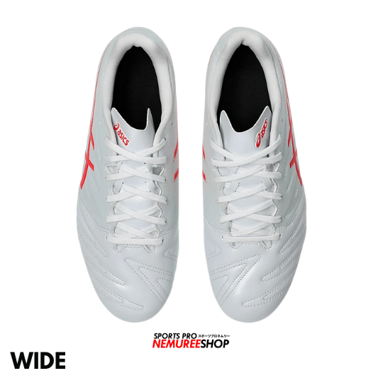 ASICS Football Shoes ULTREZZA CLUB 3 WIDE (WHITE/FLASH RED) - Nemuree Shop - Online Sports Store