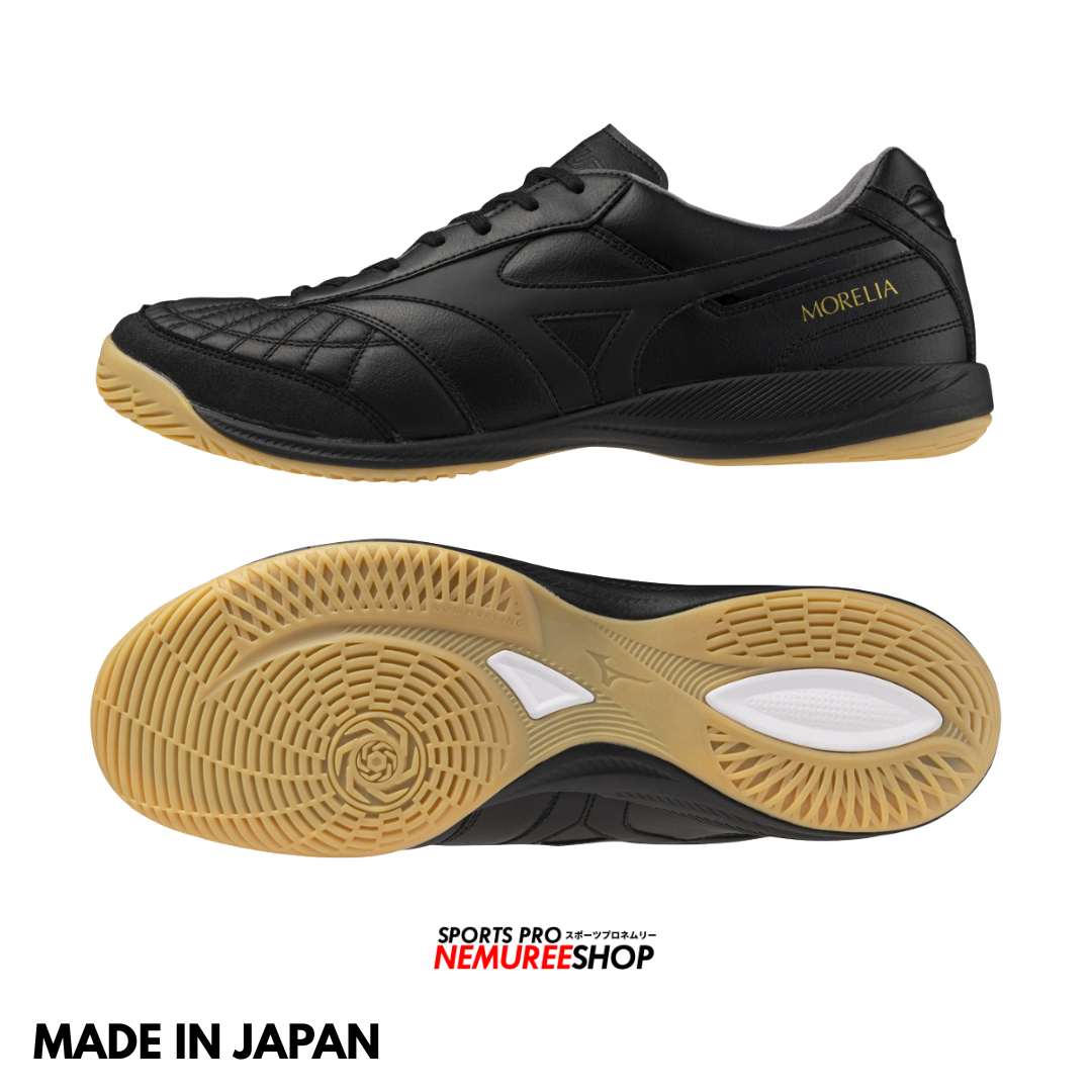 MIZUNO Futsal Shoes MORELIA SALA JAPAN IN (BLACK/BLACK) - Nemuree Shop - Online Sports Store