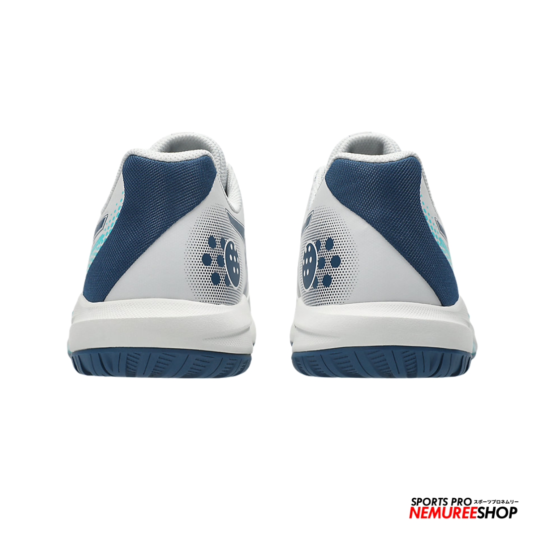 ASICS PickleBall Shoes GEL - DEDICATE 9 PICKLEBALL (CONCRETE/MAKO BLUE)
