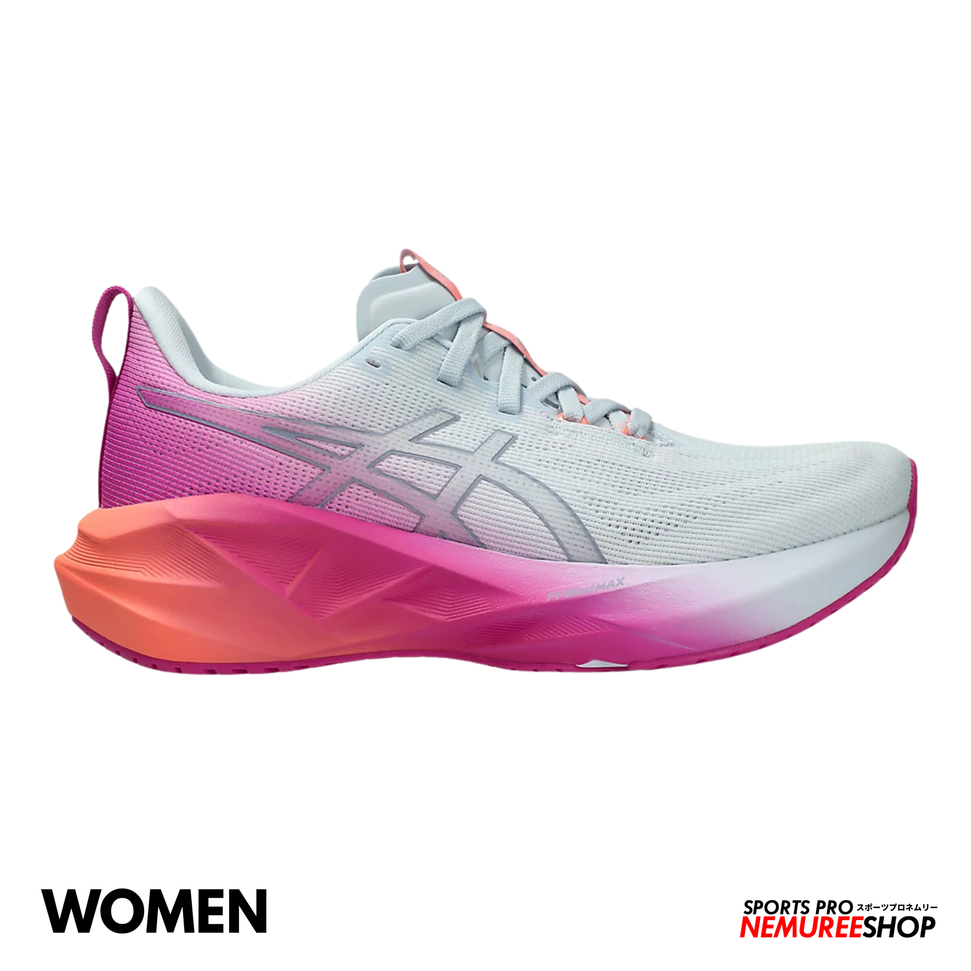 ASICS Women Running Shoes NOVABLAST 5 WOMEN (SKY/DIGITAL SAKURA) - Nemuree Shop - Online Sports Store