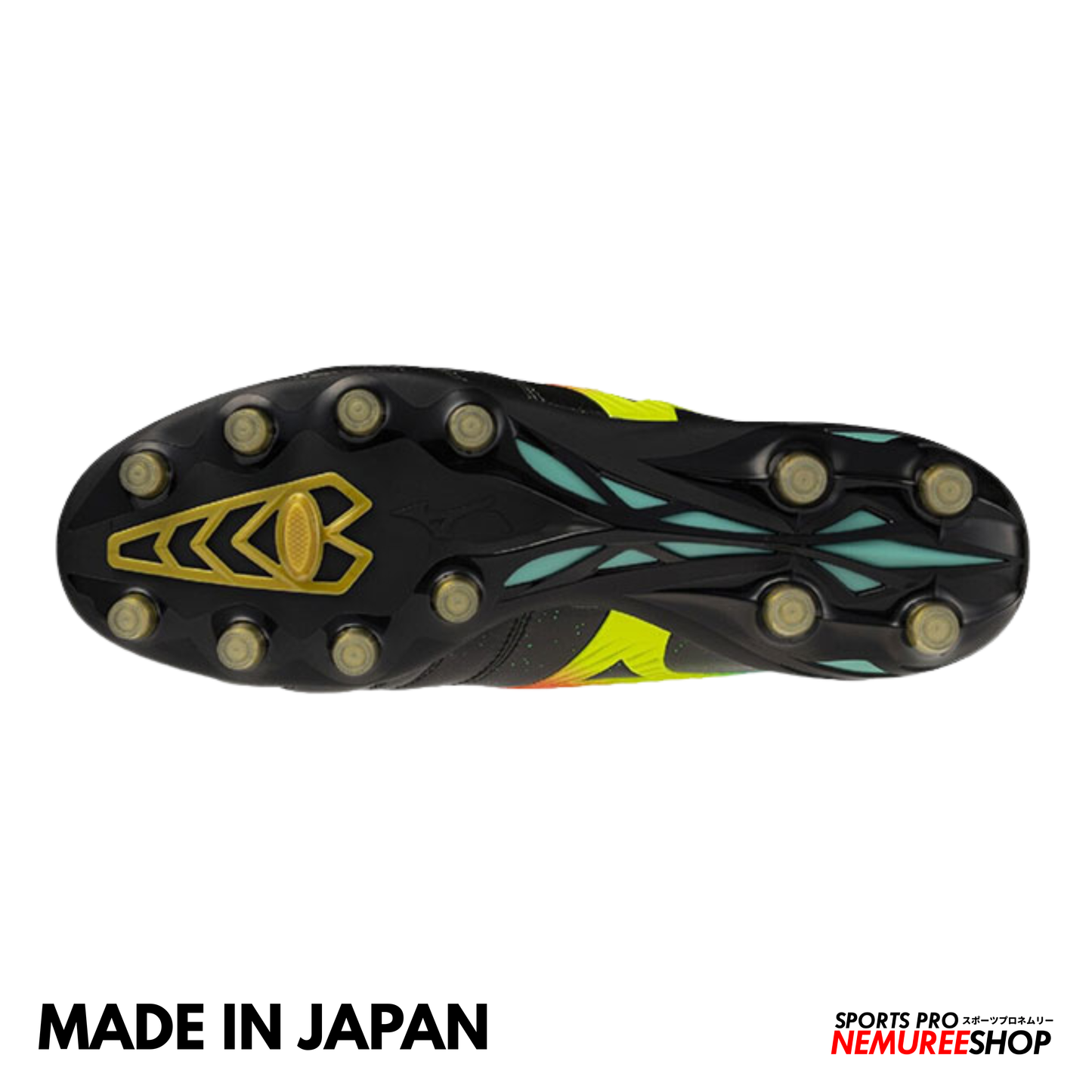 MIZUNO Football Shoes MORELIA NEO 5 JAPAN (BLACK/LAVA ORANGE/ARCADIA)