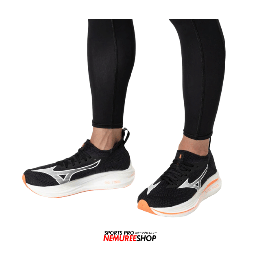 MIZUNO Running Shoes MIZUNO NEO ZEN (BLACK/WHITE/FIERY CORAL 2) - Nemuree Shop - Online Sports Store