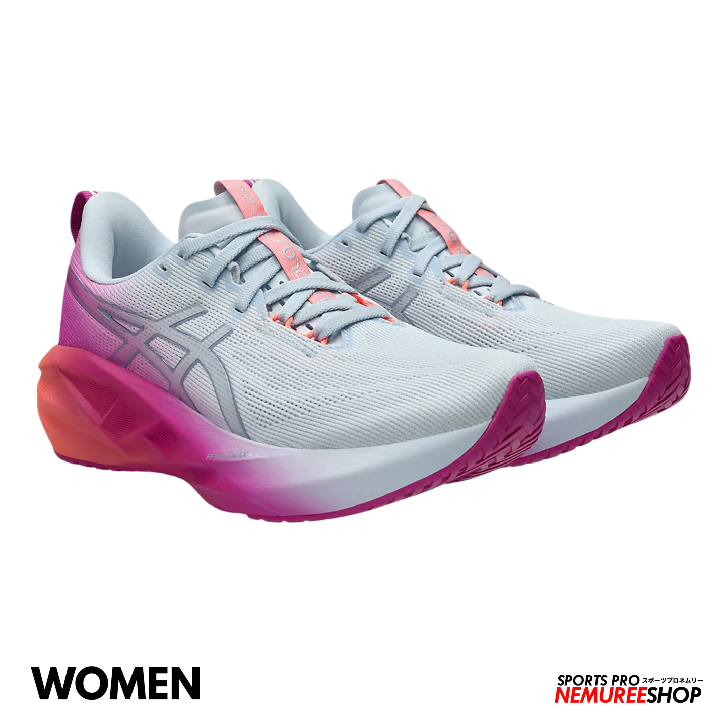 ASICS Women Running Shoes NOVABLAST 5 WOMEN (SKY/DIGITAL SAKURA) - Nemuree Shop - Online Sports Store