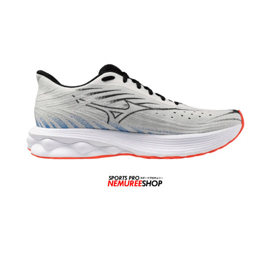MIZUNO Running Shoes WAVE SKYRISE 6 (NIMBUS CLOUD/BLACK/BLUE PACE) - Nemuree Shop - Online Sports Store