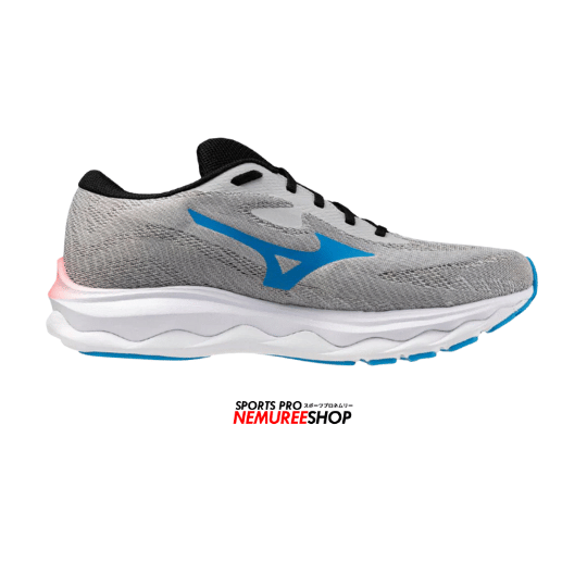 MIZUNO Running Shoes WAVE SERENE (NIMBUS CLOUD/BLUE PACE/MIZUNO IGNITION RED) - Nemuree Shop - Online Sports Store