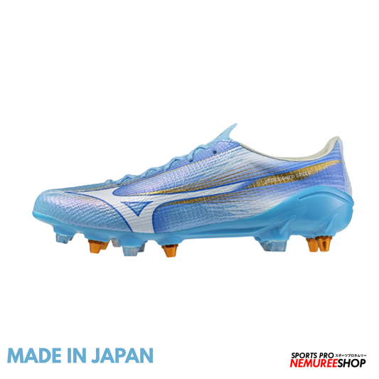 MIZUNO Football Shoes ALPHA 3 JAPAN MIX (CELESTE / WHITE) - Nemuree Shop - Online Sports Store