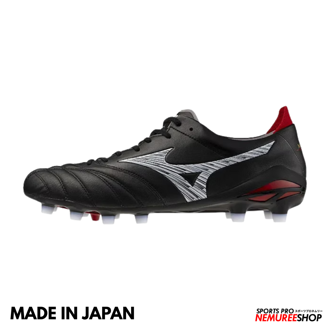 MIZUNO Football Shoes MORELIA NEO 5 JAPAN (BLACK/WHITE/CHINESE RED)