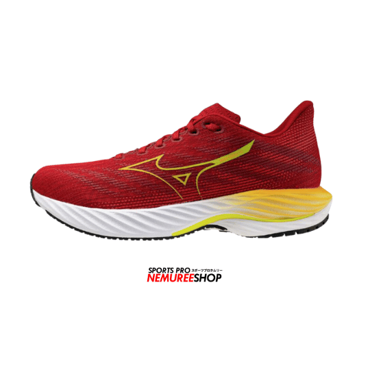 MIZUNO Running Shoes WAVE RIDER 28 (RED/YELLOW/ORANGE) - Nemuree Shop - Online Sports Store