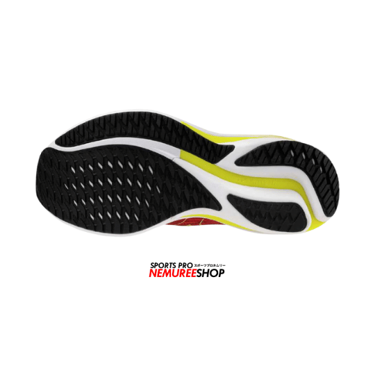 MIZUNO Running Shoes WAVE RIDER 28 (RED/YELLOW/ORANGE) - Nemuree Shop - Online Sports Store