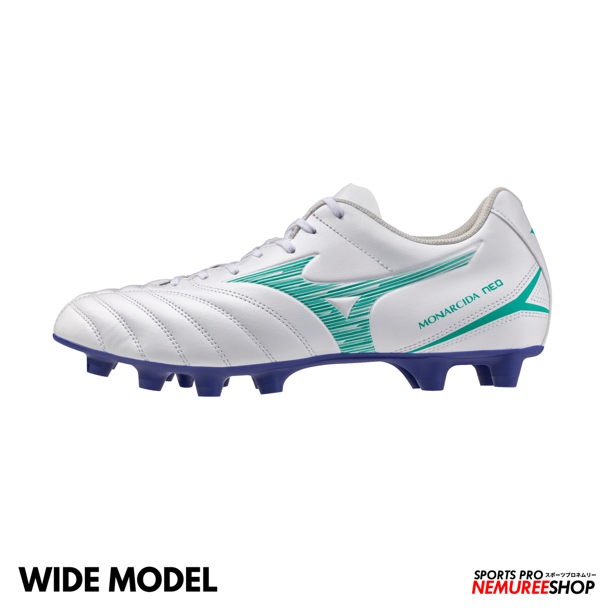 MIZUNO Football Shoes MONARCIDA NEO 3 SELECT WIDE (WHITE/ARCADIA)