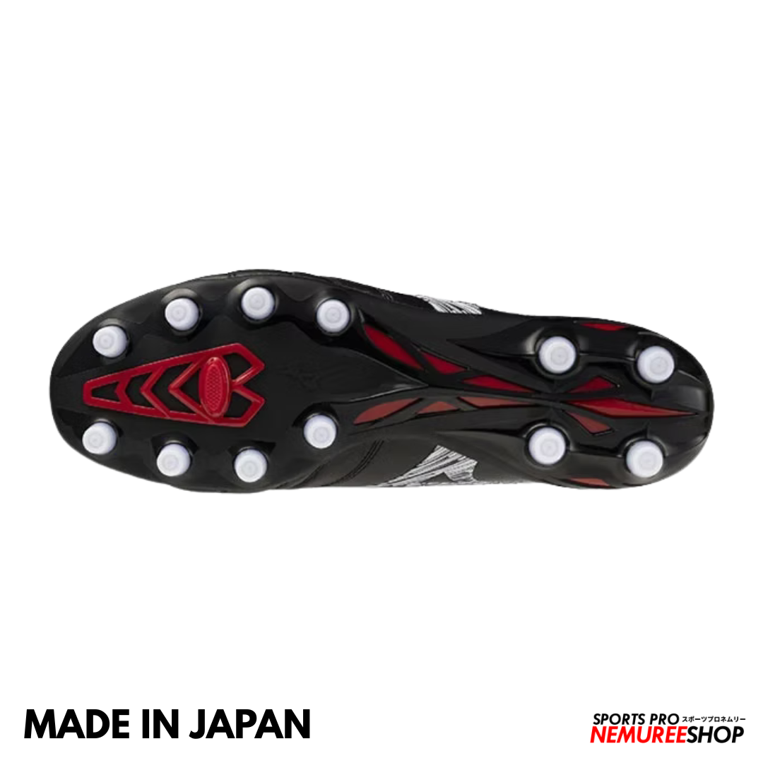 MIZUNO Football Shoes MORELIA NEO 5 JAPAN (BLACK/WHITE/CHINESE RED)