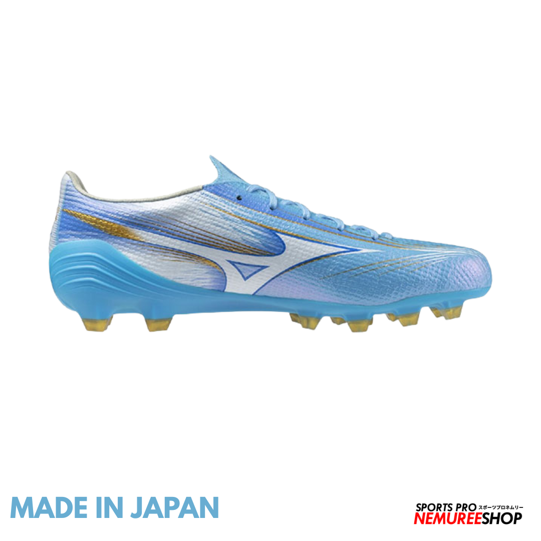 MIZUNO Football Shoes ALPHA 3 JAPAN (CELESTE / WHITE) - Nemuree Shop - Online Sports Store