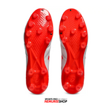ASICS Football Shoes DS LIGHT X-FLY 6 (WHITE / FLASH RED) - Nemuree Shop - Online Sports Store