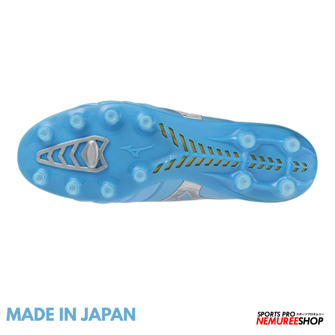 MIZUNO Football Shoes MORELIA NEO 4 JAPAN (CELESTE / WHITE / ULTRAMARINE) - Nemuree Shop - Online Sports Store