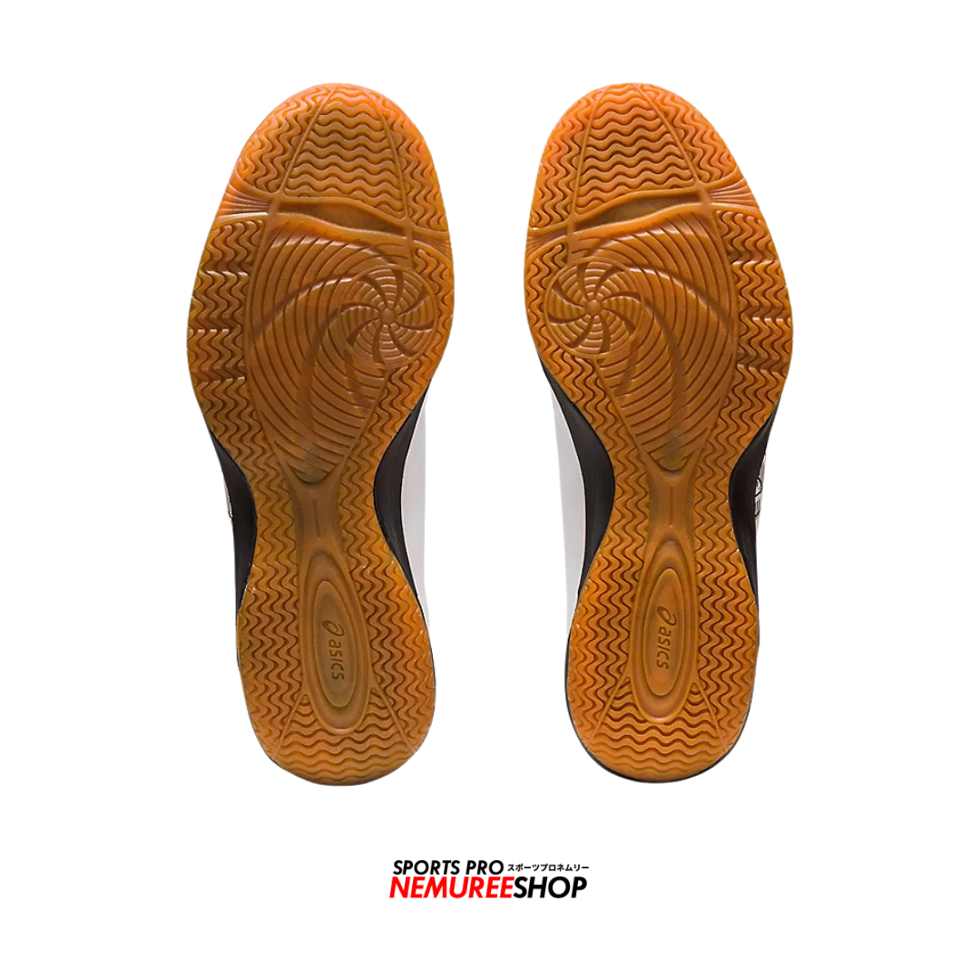 ASICS Futsal Shoes CALCETTO WD 9 (WHITE / BLACK) - Nemuree Shop - Online Sports Store