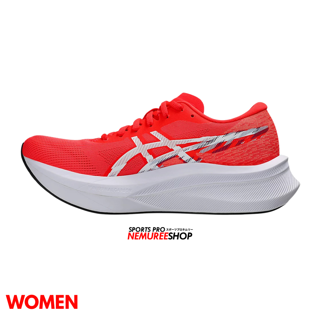 ASICS Women Running Shoes MAGIC SPEED 4 WOMEN (FLASH RED/WHITE) - Nemuree Shop - Online Sports Store