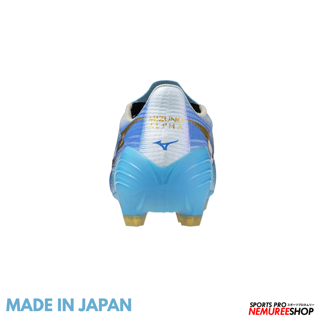 MIZUNO Football Shoes ALPHA 3 JAPAN (CELESTE / WHITE) - Nemuree Shop - Online Sports Store
