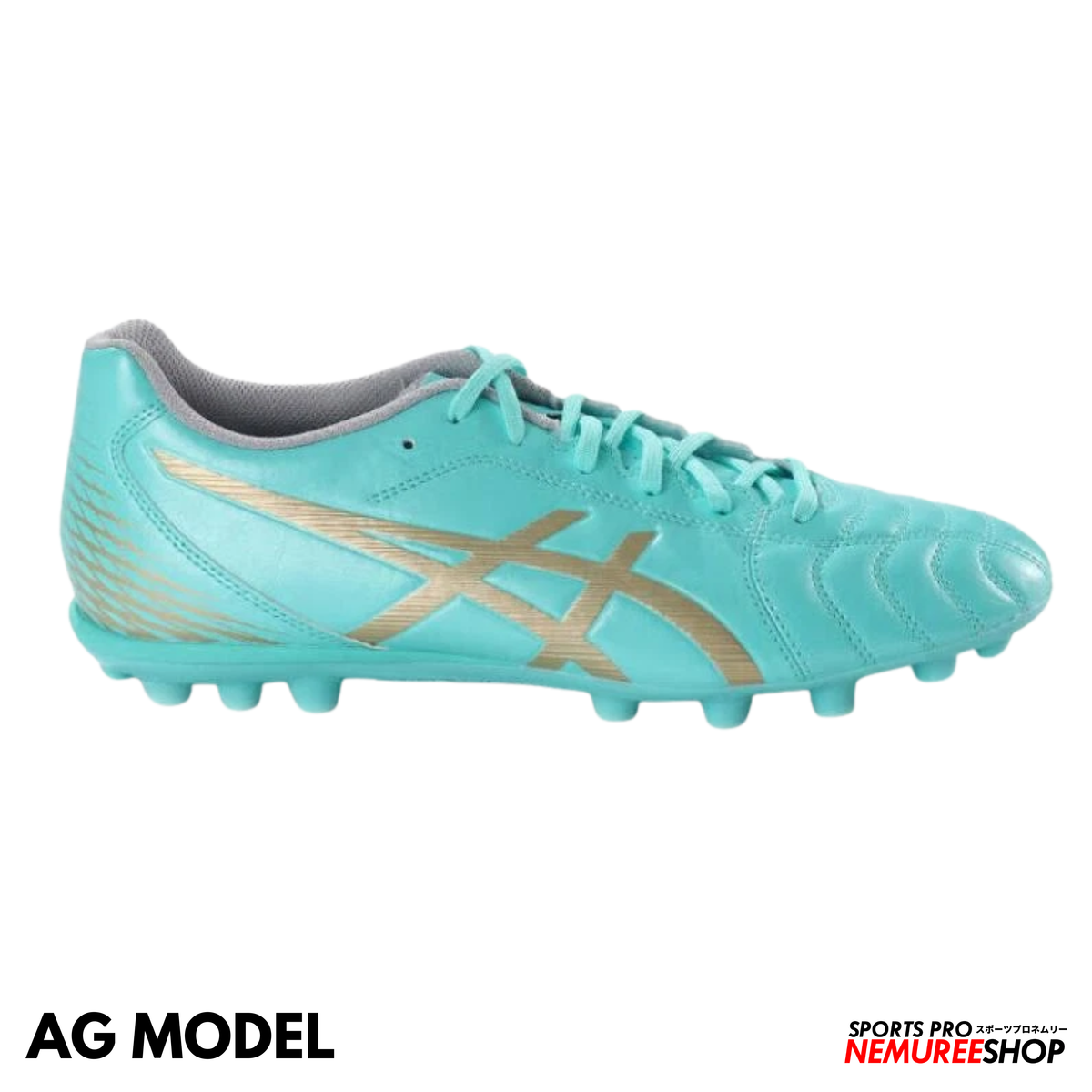 ASICS Soccer Shoes DS LIGHT CLUB AG (ILLUMINATE MINT/CHAMPAGNE)