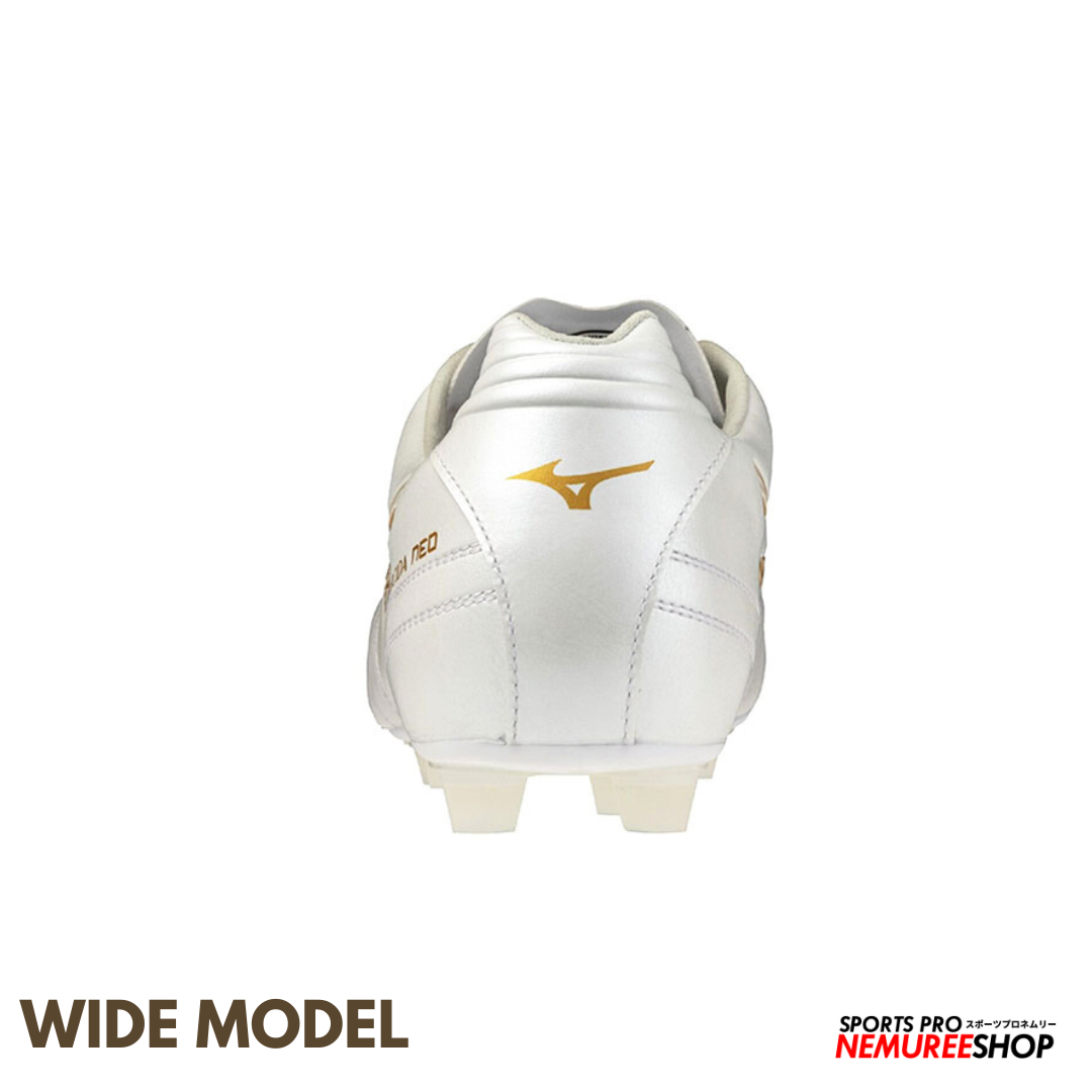 MIZUNO Football Shoes MONARCIDA NEO 3 WIDE ELITE (WHITE / GOLD)