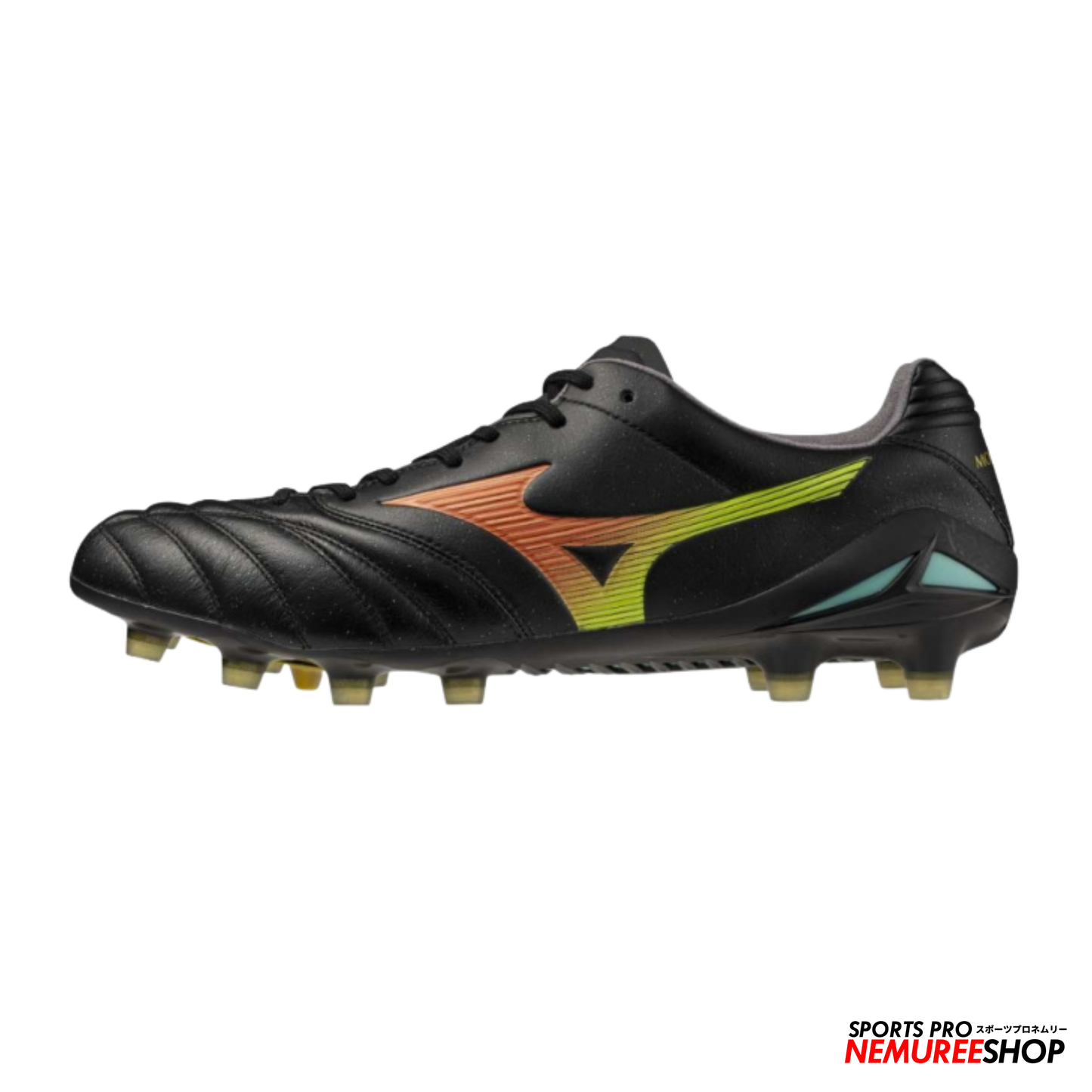 MIZUNO Football Shoes MONARCIDA NEO 3 ELITE (BLACK/LAVA ORANGE/ARCADIA)