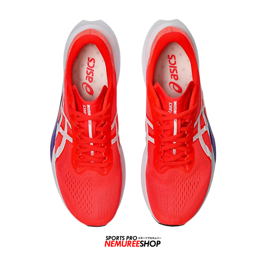 ASICS Running Shoes MAGIC SPEED 4 (FLASH RED/WHITE) - Nemuree Shop - Online Sports Store