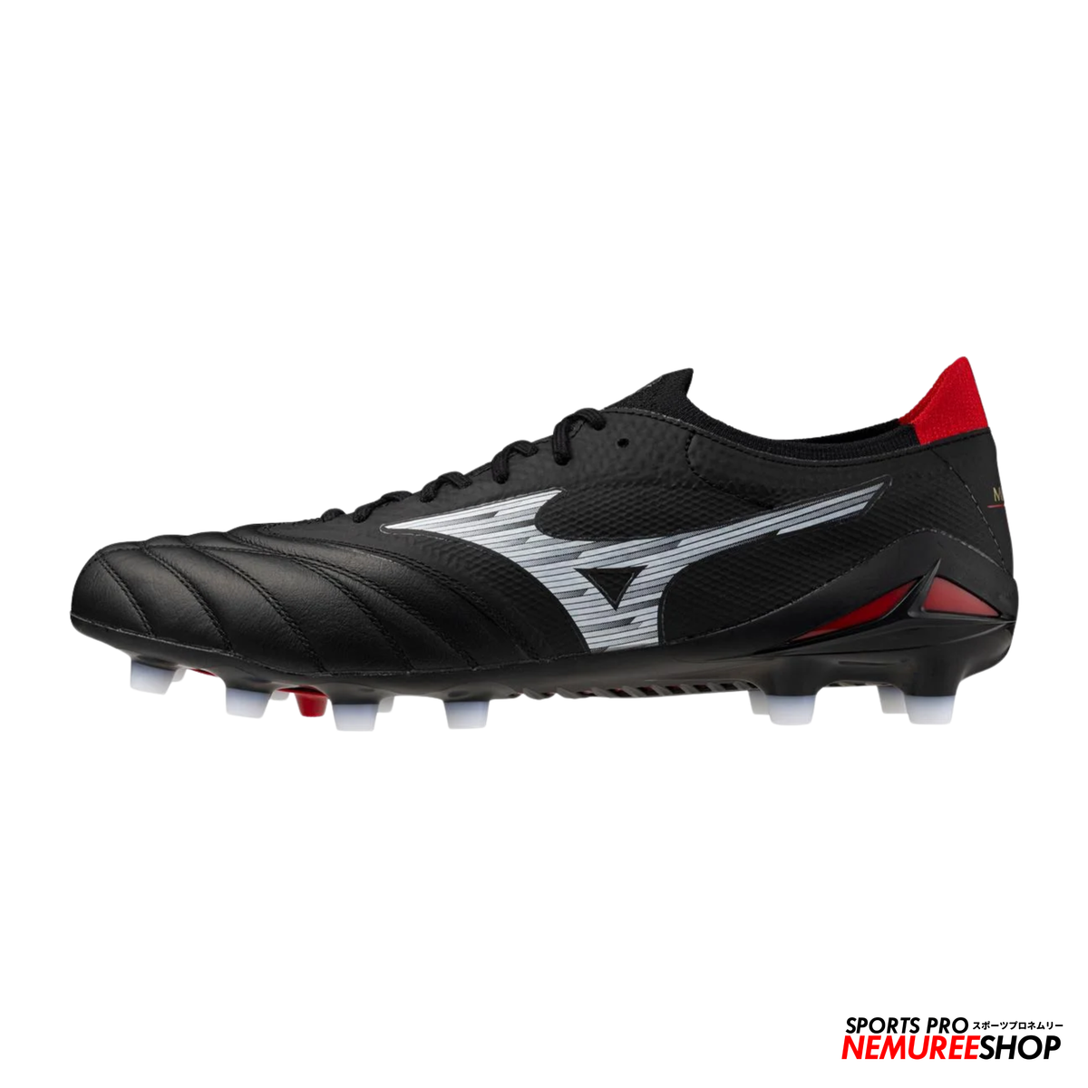 MIZUNO Football Shoes MORELIA NEO 5 BETA ELITE (BLACK/WHITE/CHINESE RED)