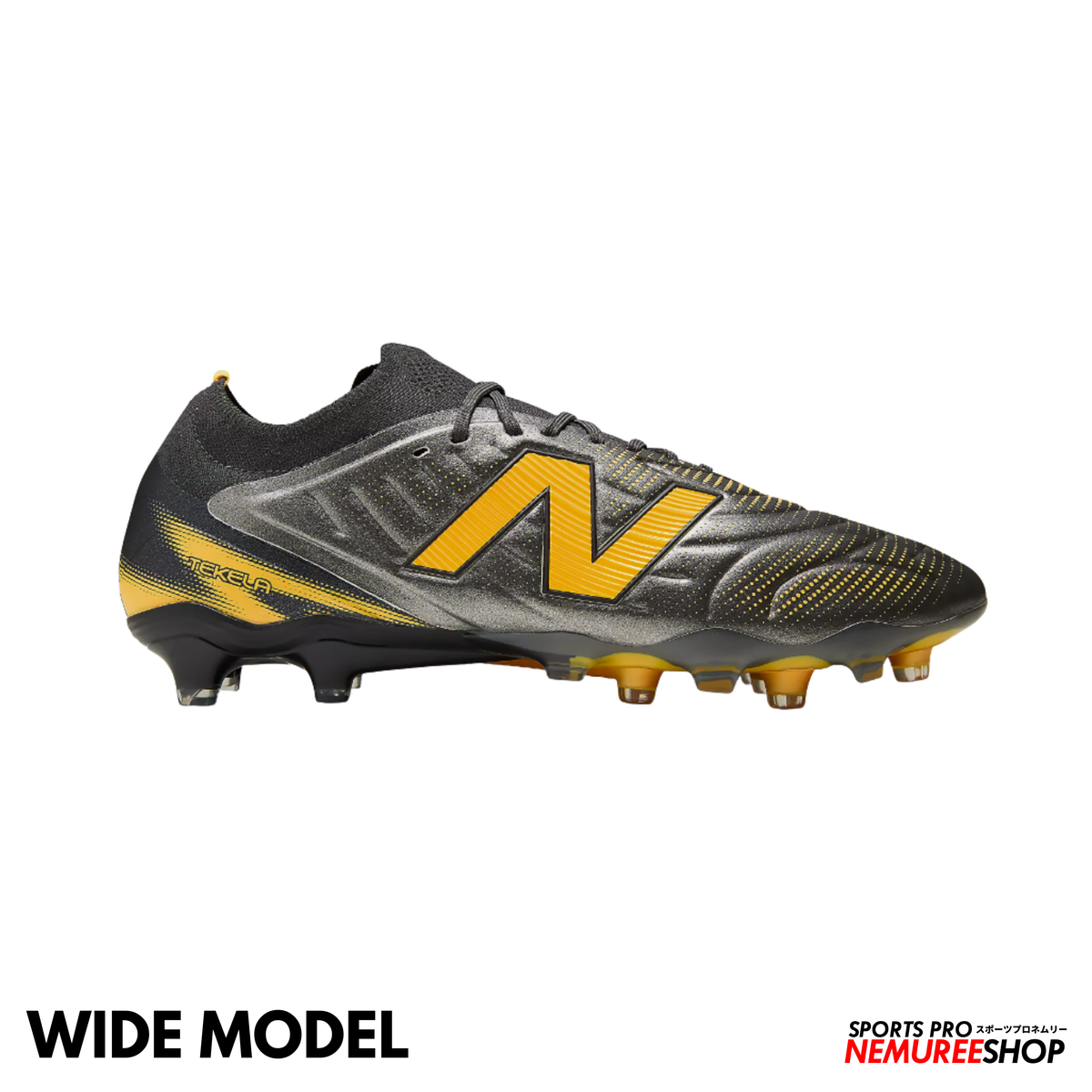 NEW BALANCE Football Shoes TEKELA ELITE FG V5 WIDE (HARBOR GREY / BLACK CEMENT)
