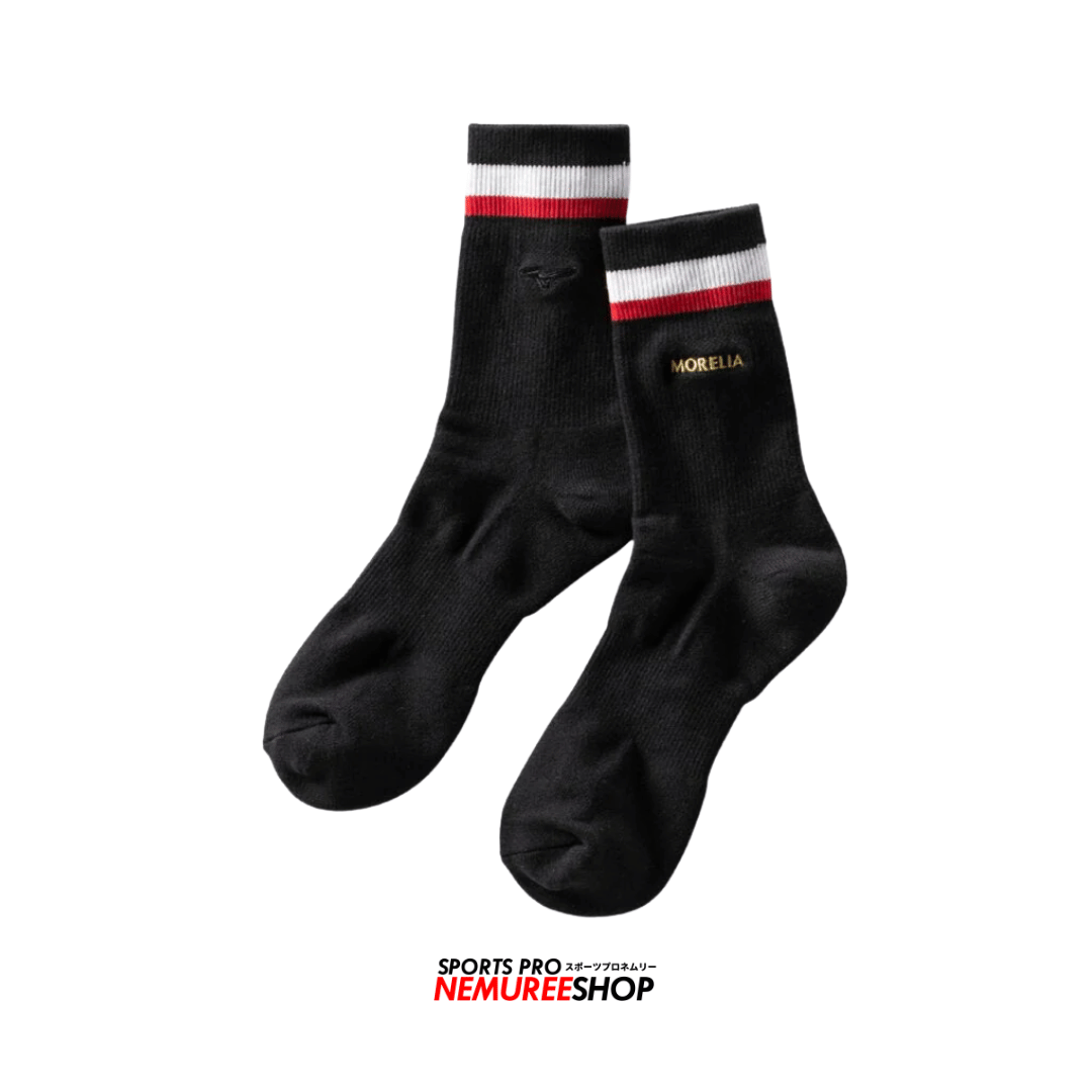 MIZUNO Accessories MORELIA SOCKS (BLACK) - Nemuree Shop - Online Sports Store