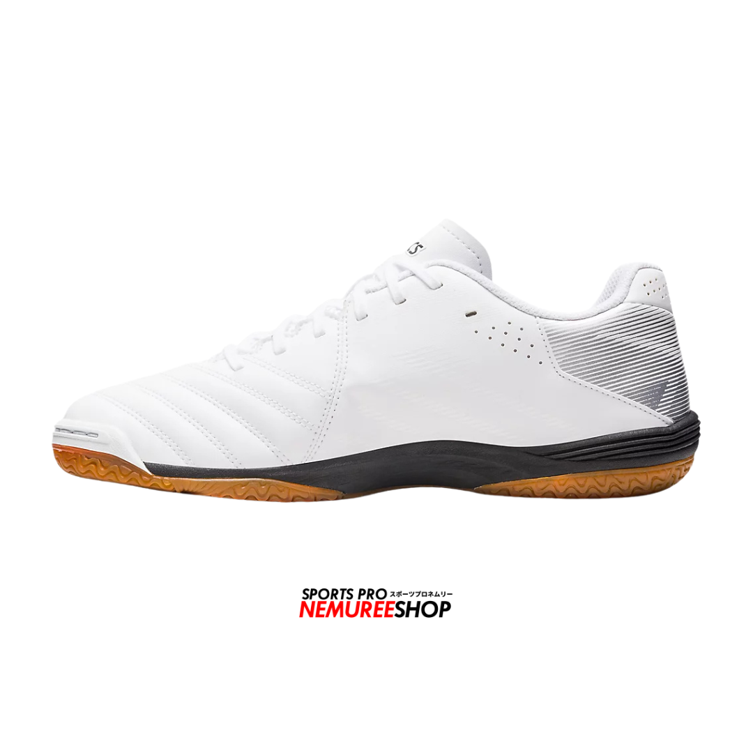 ASICS Futsal Shoes CALCETTO WD 9 (WHITE / BLACK) - Nemuree Shop - Online Sports Store