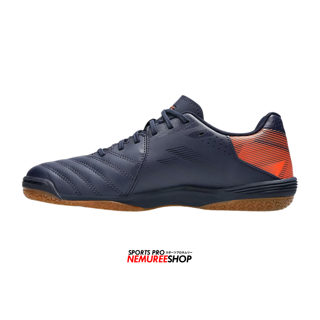 ASICS Futsal Shoes CALCETTO WD 9 (MIDNIGHT / HABANERO) - Nemuree Shop - Online Sports Store
