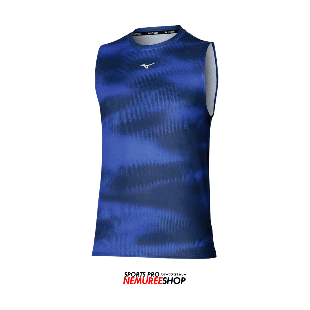 MIZUNO Apparel  CORE GRAPHIC SLEEVELESS (REFLEX BLUE) - Nemuree Shop - Online Sports Store