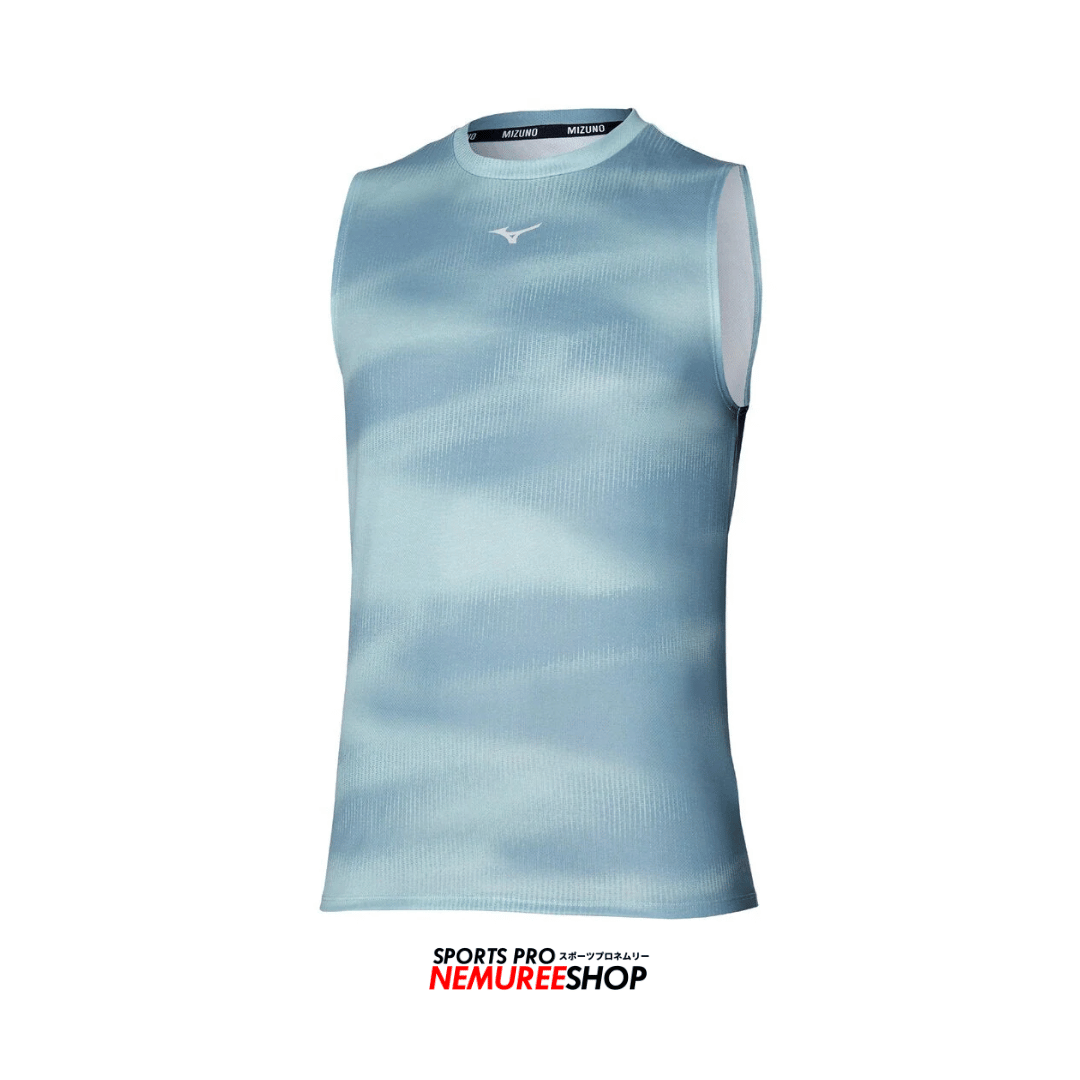 MIZUNO Apparel  CORE GRAPHIC SLEEVELESS (CLOUD BLUE) - Nemuree Shop - Online Sports Store