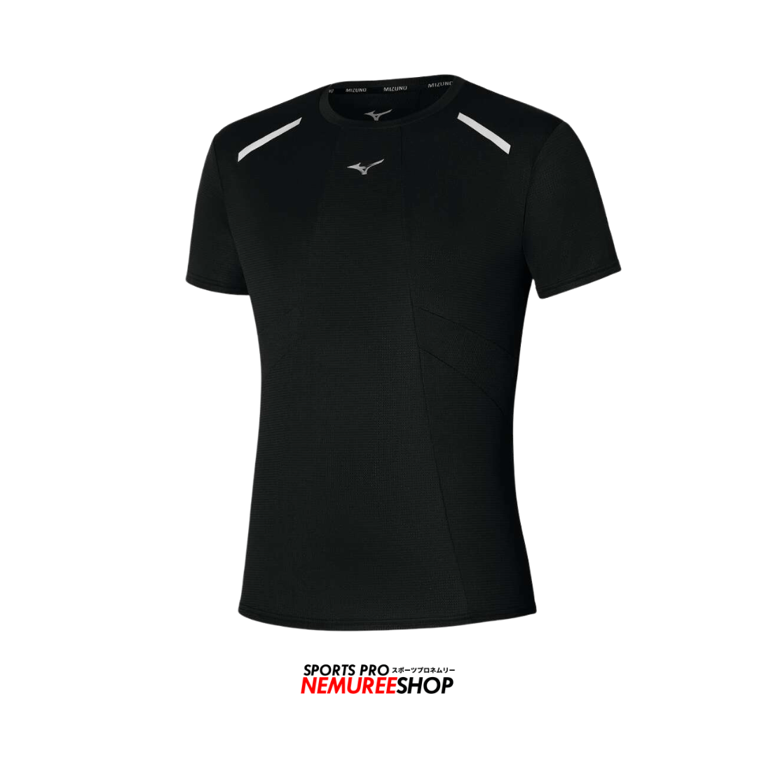 MIZUNO Apparel  DRYAEROFLOW TEE (BLACK) - Nemuree Shop - Online Sports Store