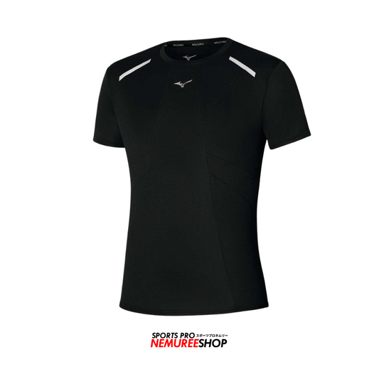 MIZUNO Apparel  DRYAEROFLOW TEE (BLACK) - Nemuree Shop - Online Sports Store