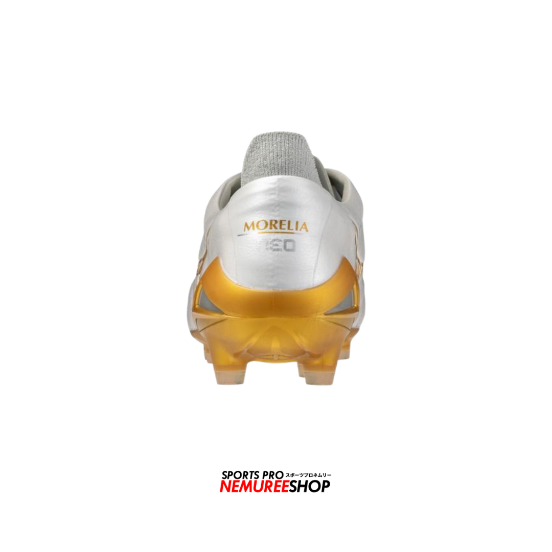 MIZUNO Football Shoes MORELIA NEO 4 ELITE (WHITE / GOLD)