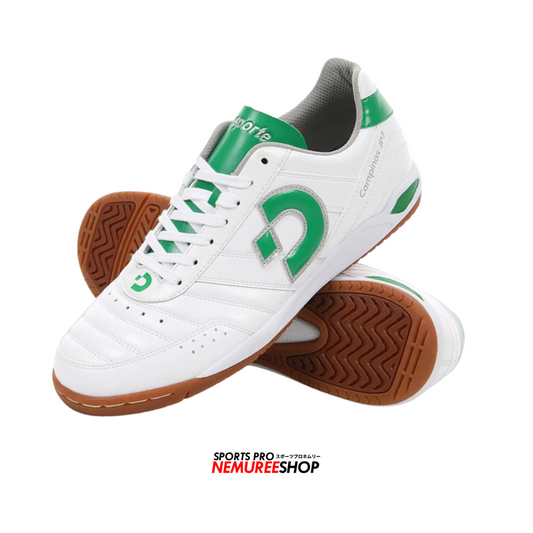 DESPORTE Futsal Shoes CAMPINAS JP7 (WHITE/GREEN) - Nemuree Shop - Online Sports Store