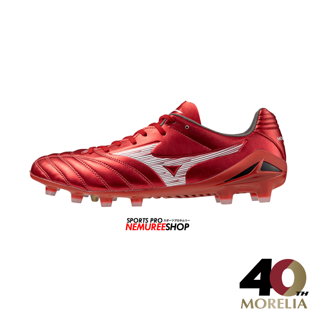 MIZUNO Football Shoes MONARCIDA NEO 3 PRO (MORELIA 40TH RED / WHITE ) - Nemuree Shop - Online Sports Store