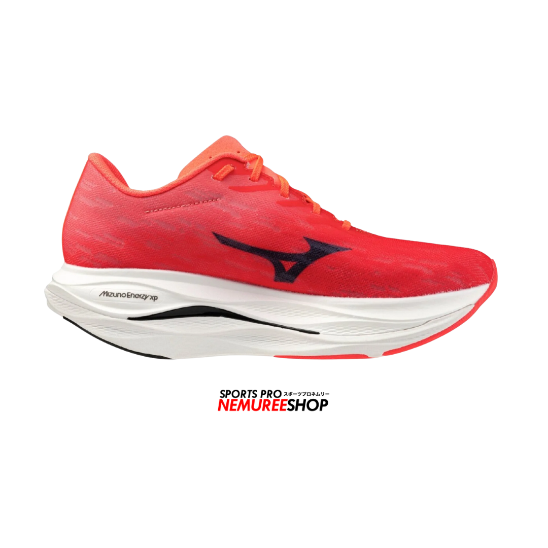 MIZUNO Running Shoes WAVE REBELLION FLASH 3 (FIERY CORAL 2/BLACK/WHITE) - Nemuree Shop - Online Sports Store