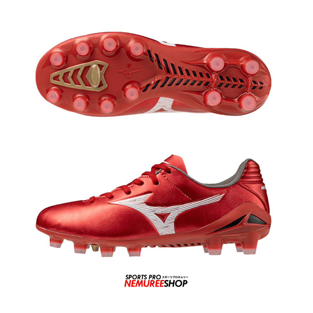 MIZUNO Football Shoes MONARCIDA NEO 3 PRO JR (MORELIA 40TH RED/WHITE) - Nemuree Shop - Online Sports Store