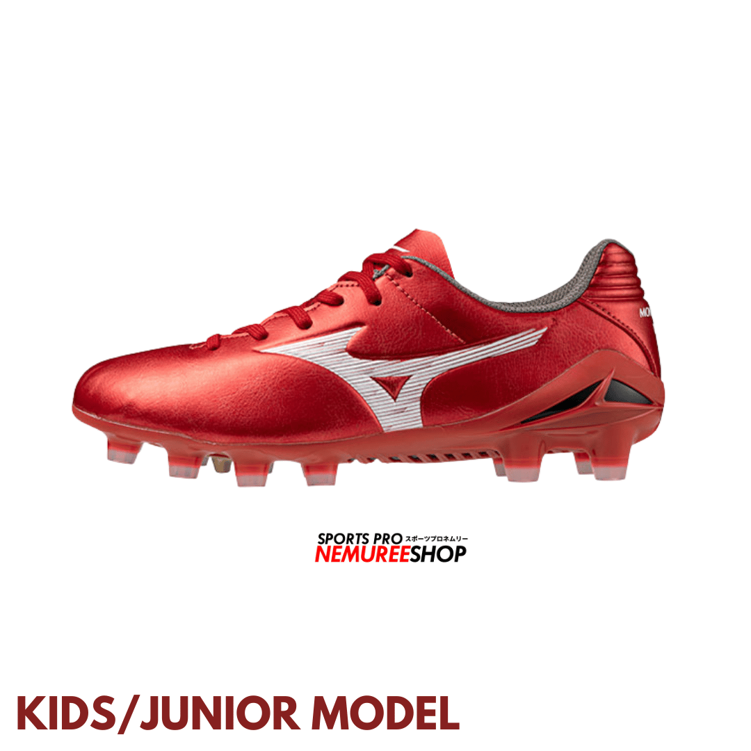 MIZUNO Football Shoes MONARCIDA NEO 3 PRO JR (MORELIA 40TH RED/WHITE) - Nemuree Shop - Online Sports Store