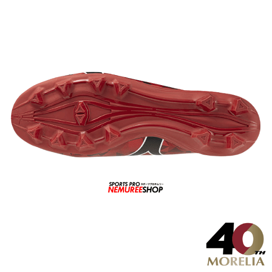 MIZUNO Football Shoes ALPHA 2 SELECT (MORELIA 40TH RED/BLACK/GOLD) - Nemuree Shop - Online Sports Store