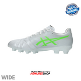 ASICS Football Shoes ULTREZZA CLUB 3 WIDE (WHITE/GREEN GECKO) - Nemuree Shop - Online Sports Store