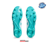 ASICS Soccer Shoes DS LIGHT X-FLY 5 (WHITE/SEA GLASS) - Nemuree Shop - Online Sports Store