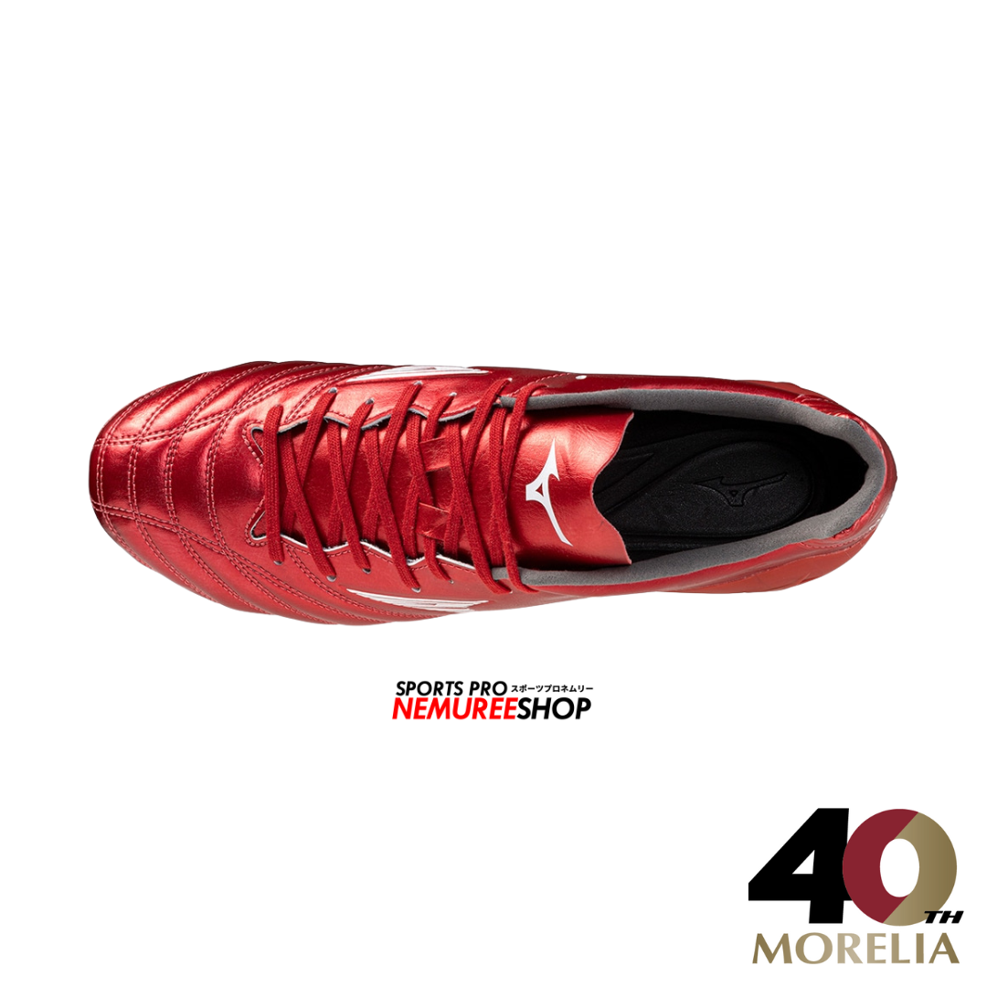 MIZUNO Football Shoes MONARCIDA NEO 3 PRO (MORELIA 40TH RED / WHITE ) - Nemuree Shop - Online Sports Store